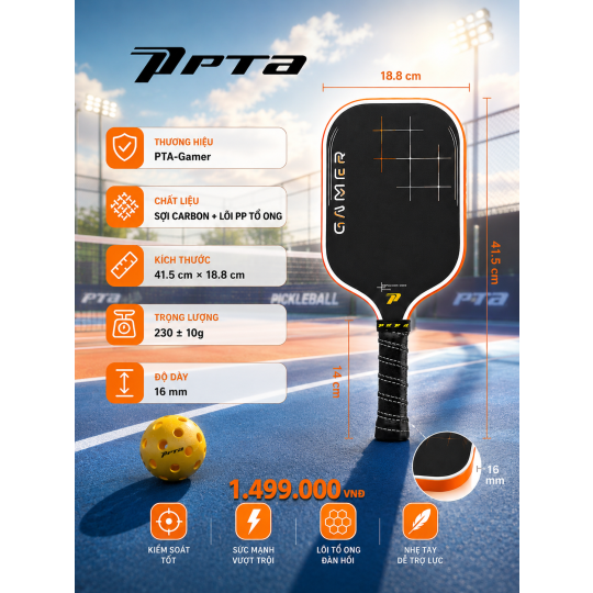 Vợt Pickleball Gamer